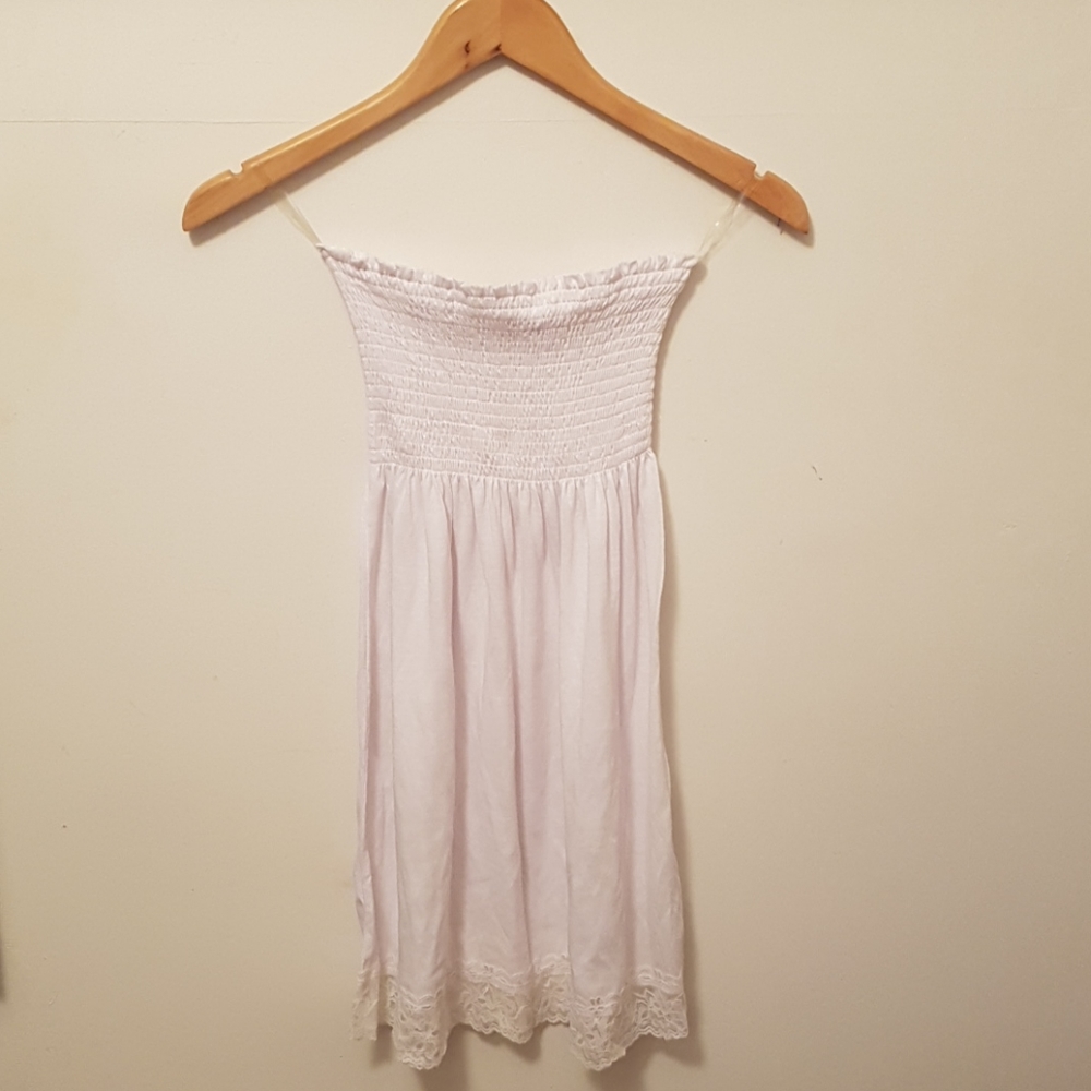 White babydoll dress